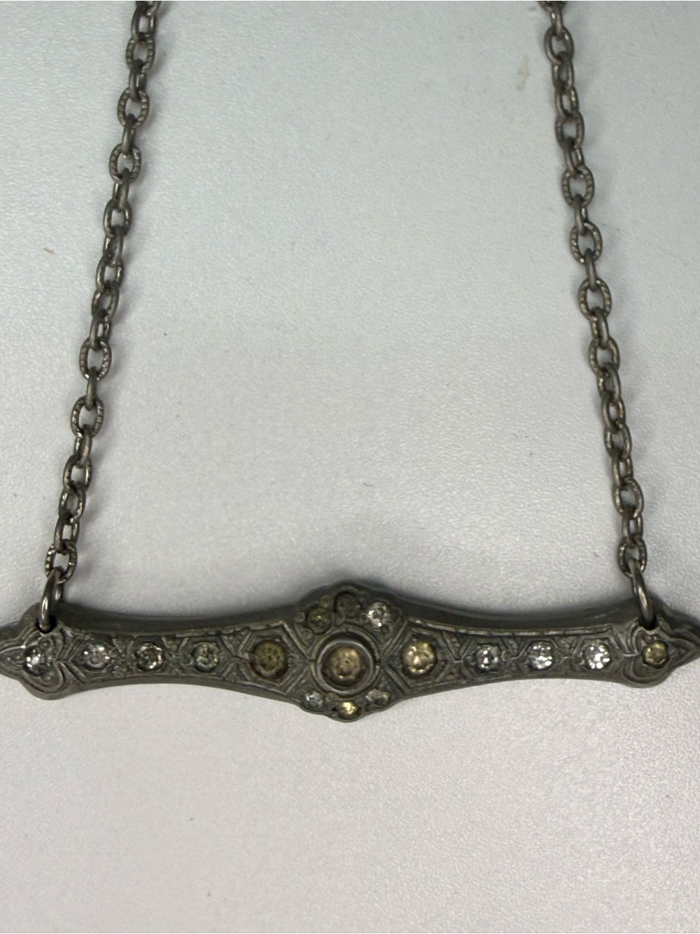 Made in the Deep South Reclaimed Antique Necklace - Picture 4 of 5